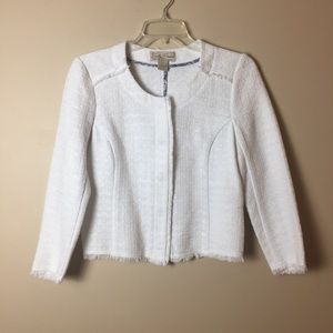 Lucky Brand Live in Love White Jacket